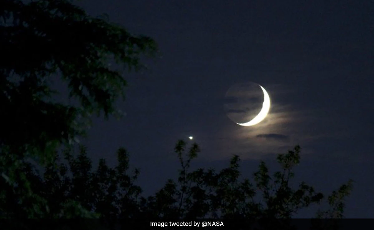 Conjunction of Moon and Venus on 5 November, 2024