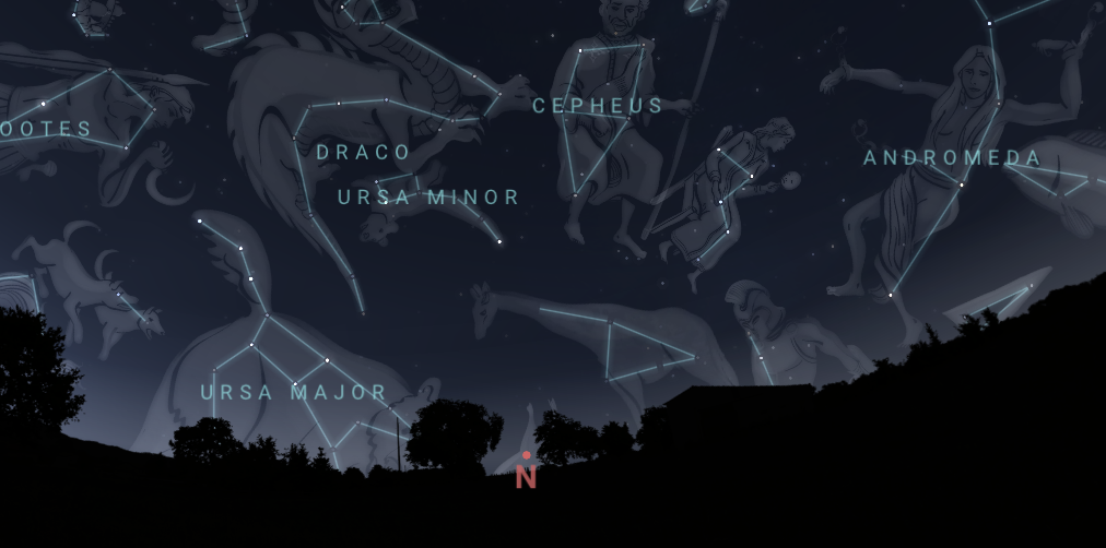 During Moon Less Nights